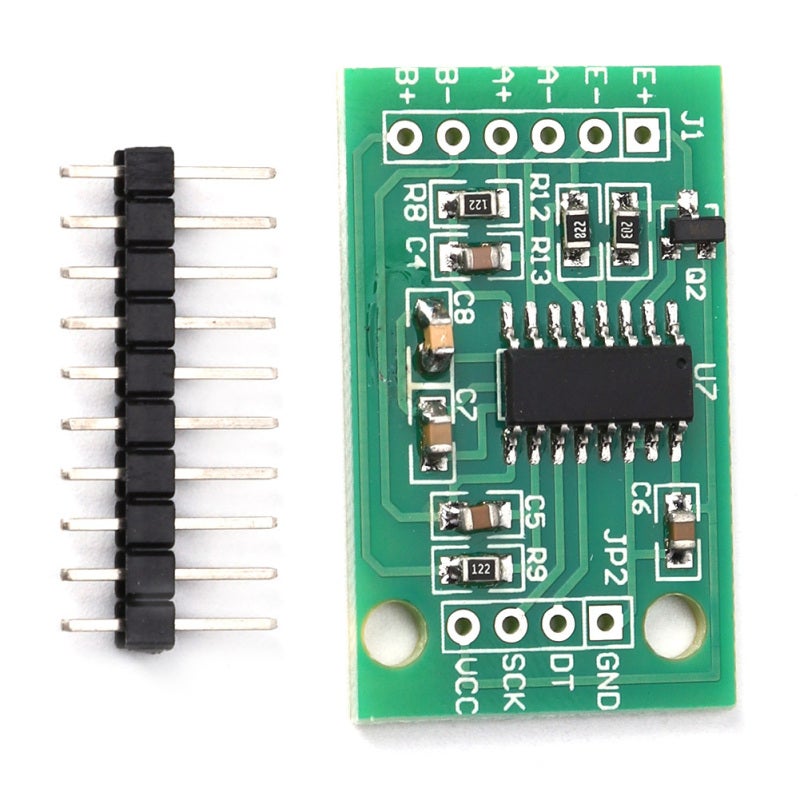 HX711 Weight Sensor Dual-Channel 24-Bit Precision Pressure Module - High-Accuracy Sampling Front-End with 128 Gain Programmable Amplifier for Electronic Scales - Image 4