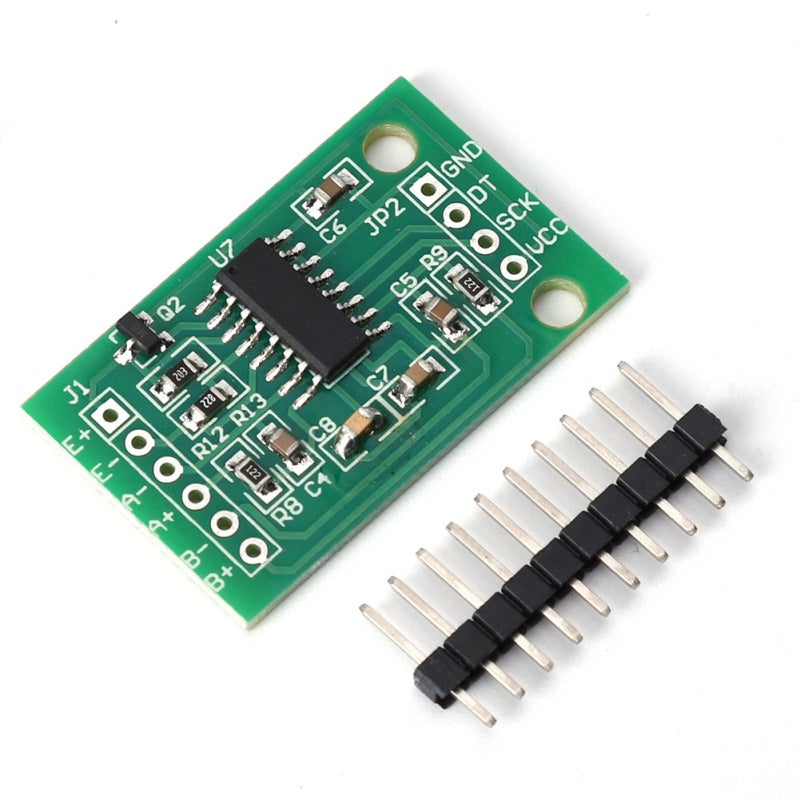 HX711 Weight Sensor Dual-Channel 24-Bit Precision Pressure Module - High-Accuracy Sampling Front-End with 128 Gain Programmable Amplifier for Electronic Scales - Image 2