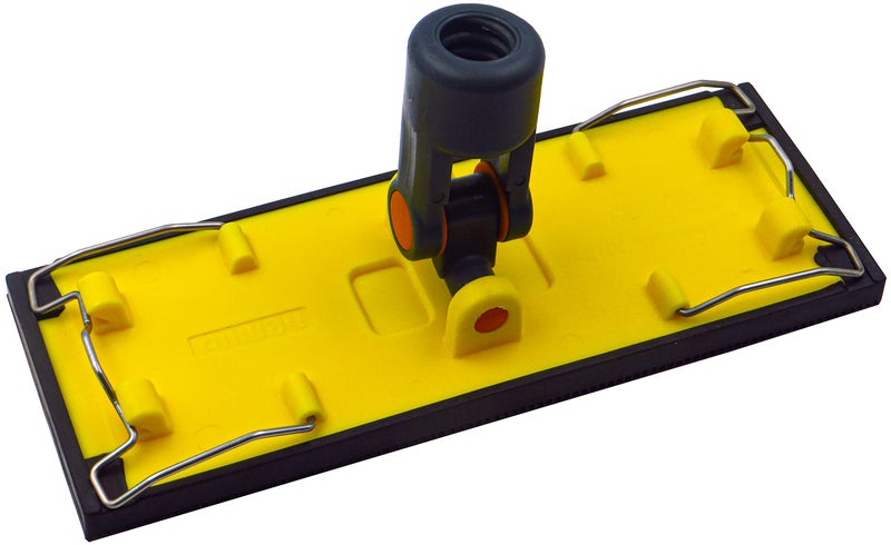 ALLWAY UPS Heavy-Duty Drywall Pole Sander Head with Stainless Steel Clips - Image 2