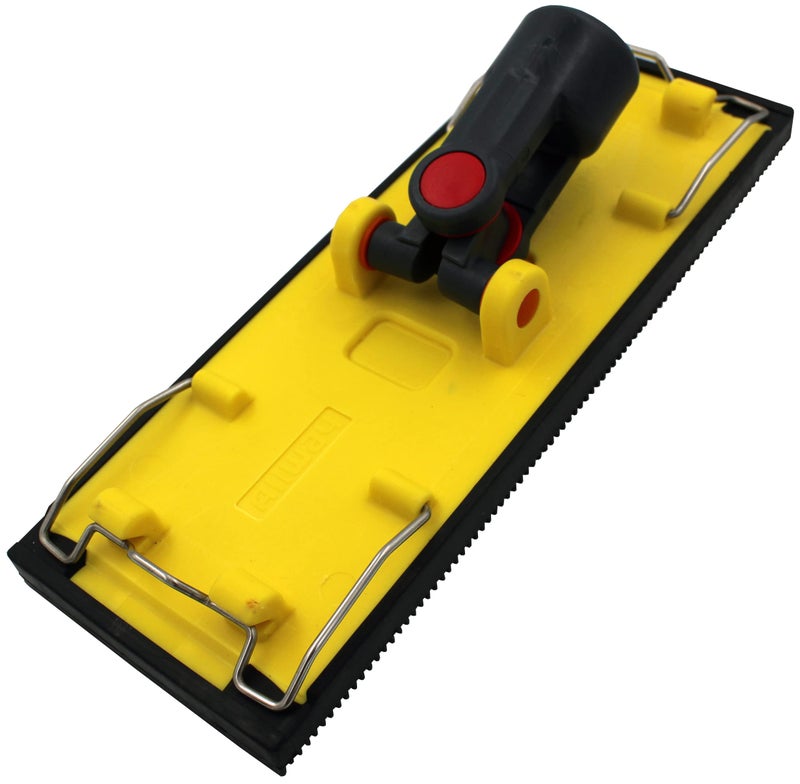 ALLWAY UPS Heavy-Duty Drywall Pole Sander Head with Stainless Steel Clips - Image 1