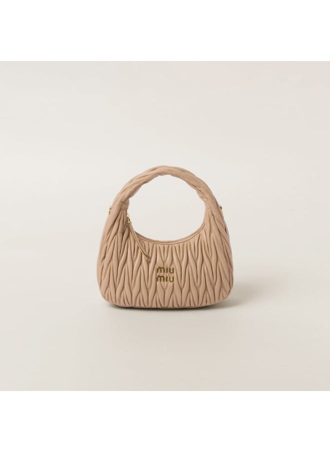 Miu Miu MIU Wander nappa leather hobo Shoulder Bag  - Image 1