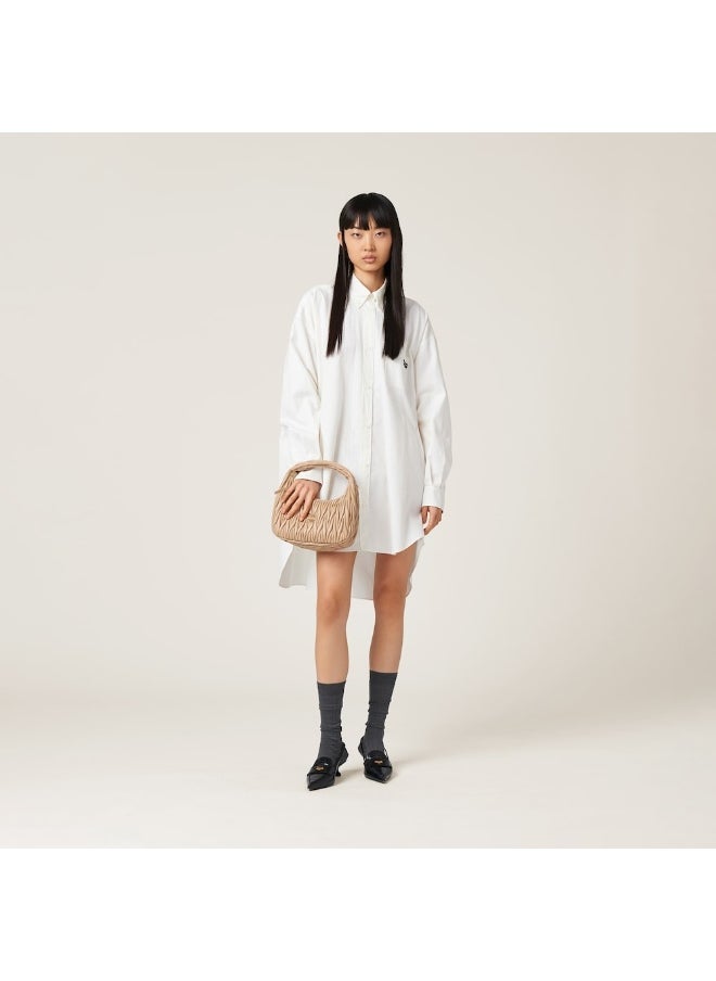 Miu Miu MIU Wander nappa leather hobo Shoulder Bag  - Image 2