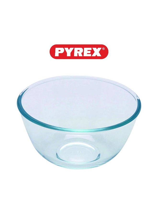Pyrex Glass Mixing Bowl - Heat Resistant and Stackable Clear 0.5Liters - Image 3