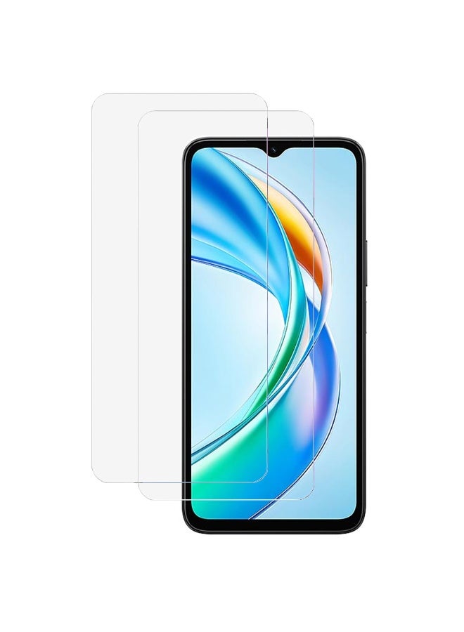 SanHu 2 Piece Pack for Honor X5b 4G / X5b Plus 4G Screen Protector - Full Coverage Delicate Touch Tempered Glass Screen Protector for Honor X5b 4G / X5b Plus 4G，Clear - Image 1