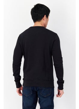 French Connection Men Crew Neck Brand Logo Fleece Sweatshirts, Dark Navy  - Image 4