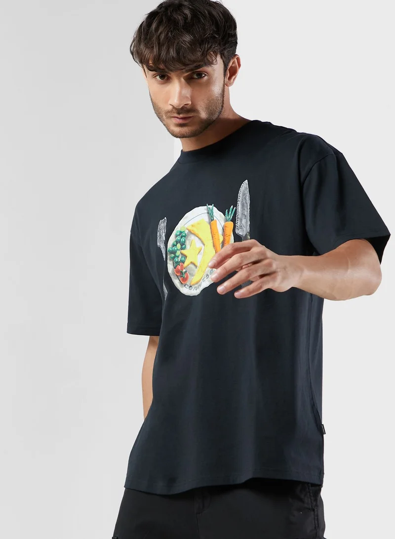 CONVERSE Slogan T-Shirt
