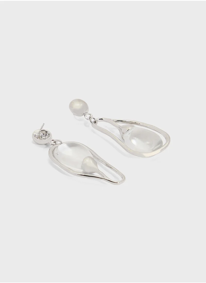 Ginger Round Stud Earrings