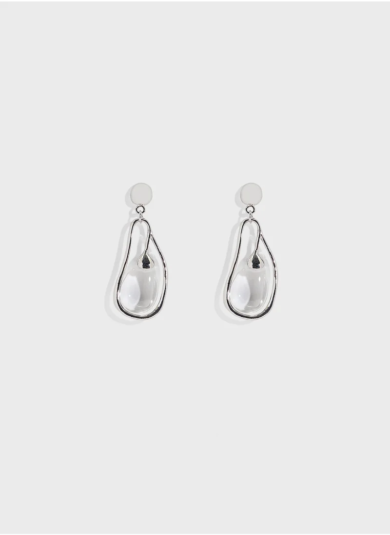 Ginger Round Stud Earrings