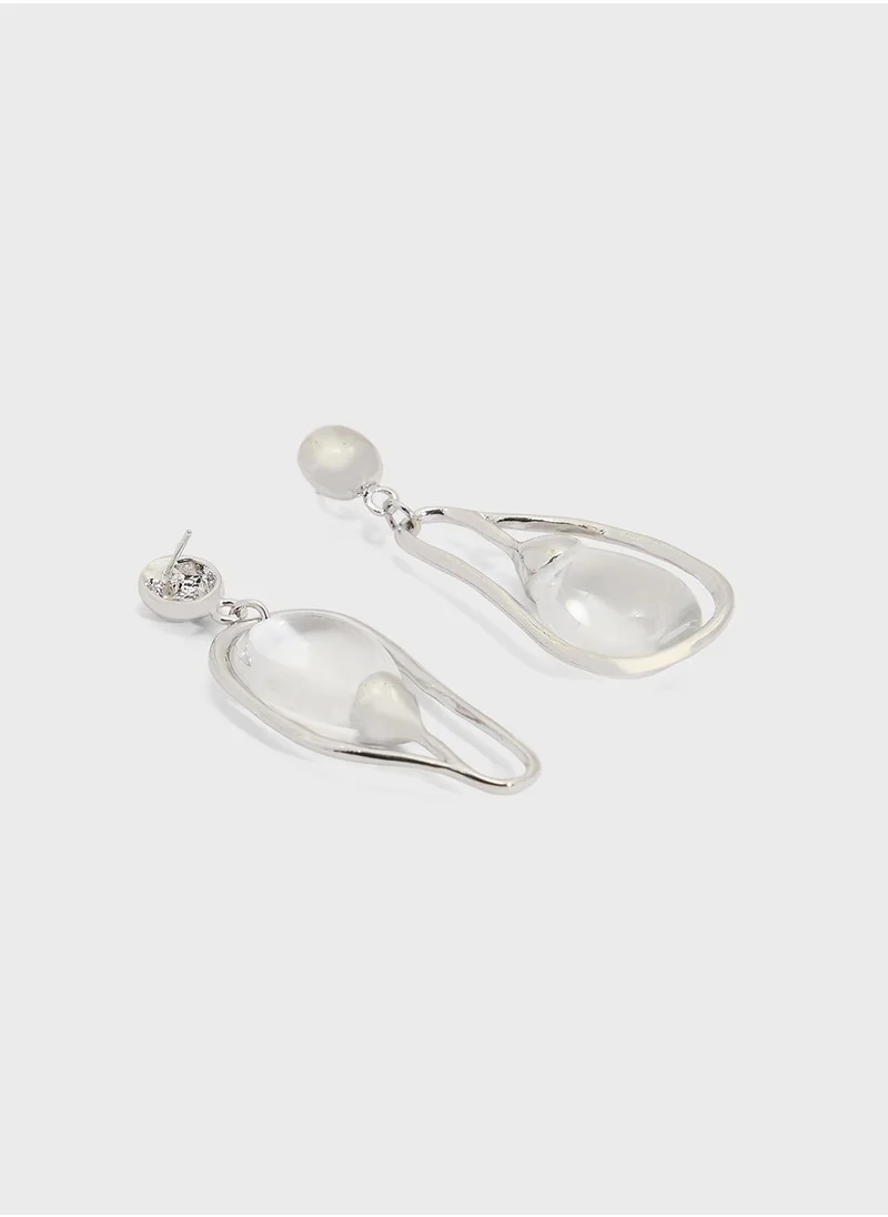 جينجر Round Stud Earrings