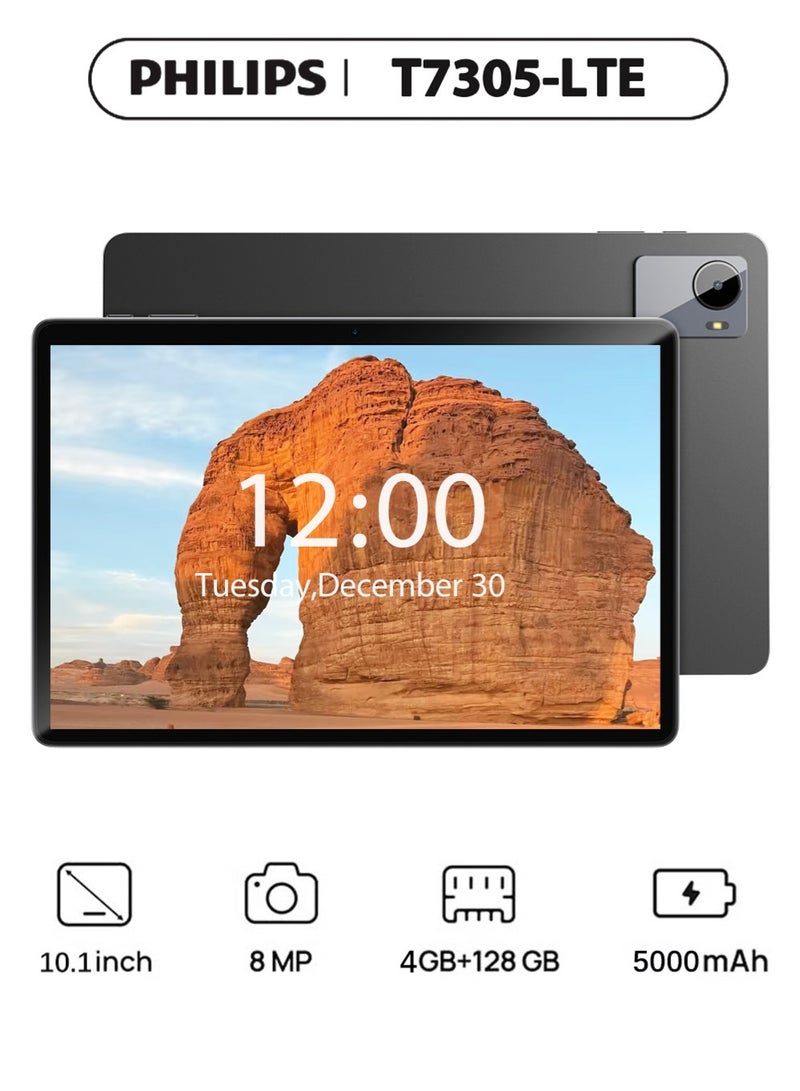 Philips تابلت T7305 بشاشة IPS مقاس 10.1 بوصة 14 جيجابايت رام 128 جيجابايت LTE - Image 1