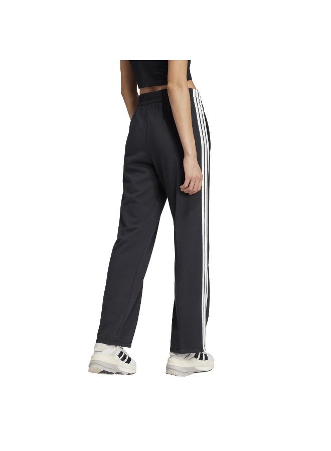 Adidas Essentials 3-Stripes Open Hem French Terry Pants - Image 3