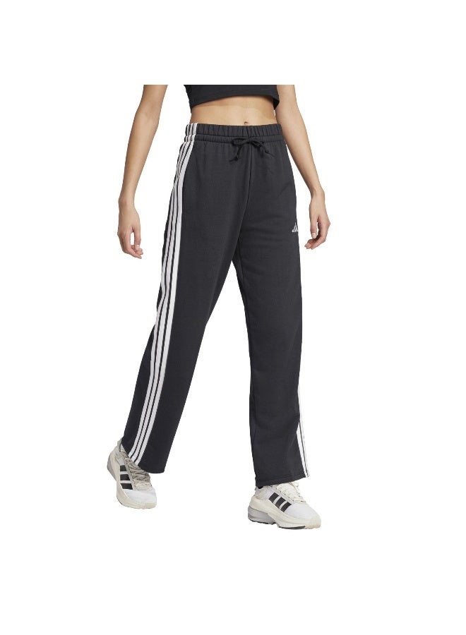 Adidas Essentials 3-Stripes Open Hem French Terry Pants - Image 4