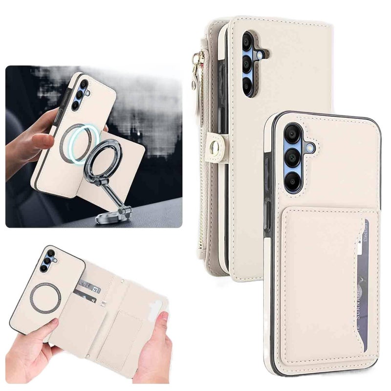 غطاء واقي | حامل | ذهبي وردي | مقاوم للصدمات لـ Samsung Galaxy A72 | TPU حماية من السقوط - Image 5