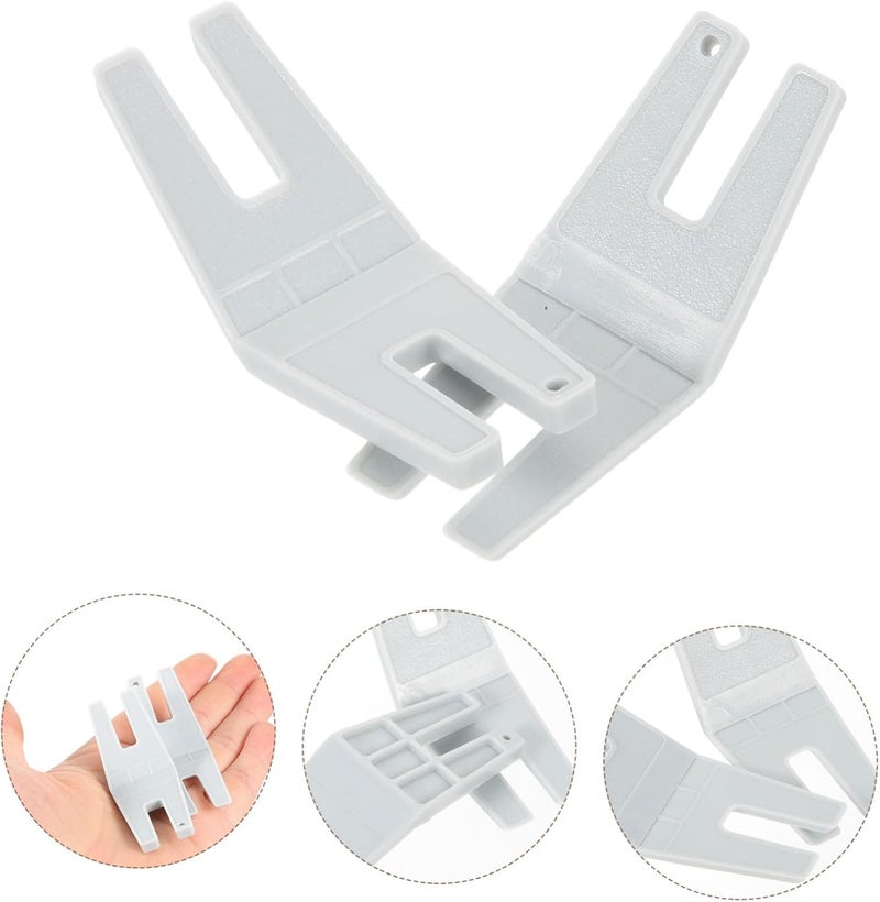 ميناولولوس (MINAOLULUS)، عبوة تحتوي على 2 قطعة من ألواح زر الآلة الخياطة البلاستيكية كإكسسوار لأدوات وملحقات الخياطة - Image 2