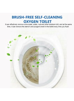 JUE-FISH Ultra-Clean Toilet Effervescent Tablets, Automatic Toilet Cleaner, Toilet Disinfection Tablets, Cleaning Decontamination, Urine Stain Remover, Toilet Cleaning Spirit（1 Box Of 16 Pieces）  - Image 4