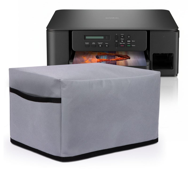 Cranique Dust Proof Printer Cover for Brother Ink Tank DCP-T535DW / DCP-T530DW / DCP-T436W / DCP-T430W (Grey) - Image 1