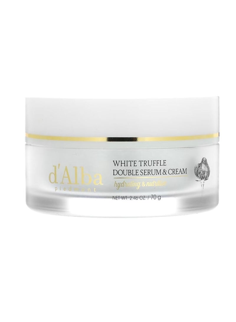 دي'ألبا سيروم وكريم White Truffle Double 2.46 أونصة (70 جم)