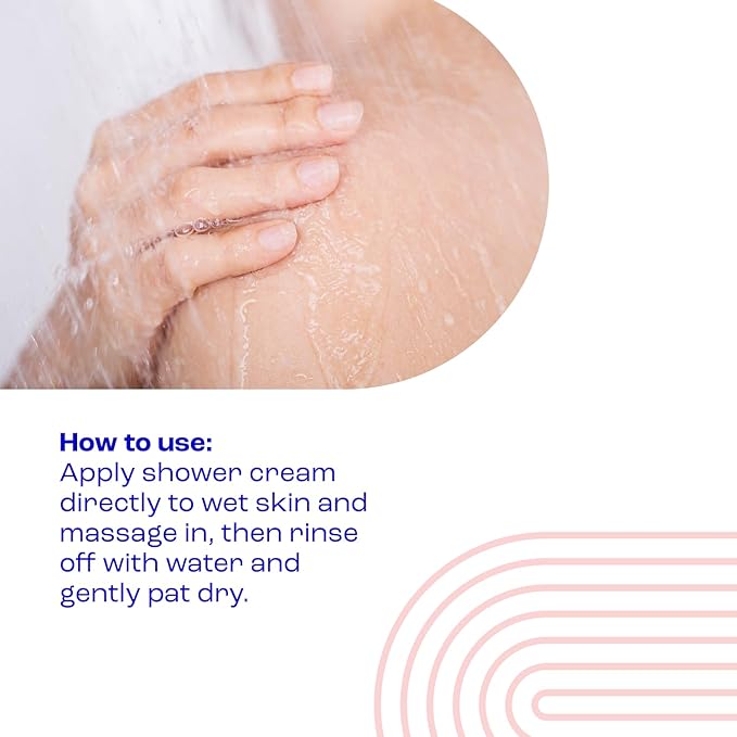 E45 Shower Cream for Dry Sensitive and Itchy Skin Moisturising Body Wash for Men and Women Helps Maintain Skin pH Suitable for Eczema and Dermatologically Tested 200 ml - Image 4