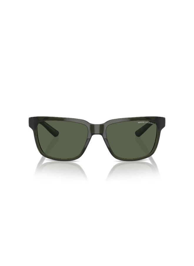 ارماني اكسشينج - نظارة شمسية بإطار كامل مربع 0AX4026S - Image 1