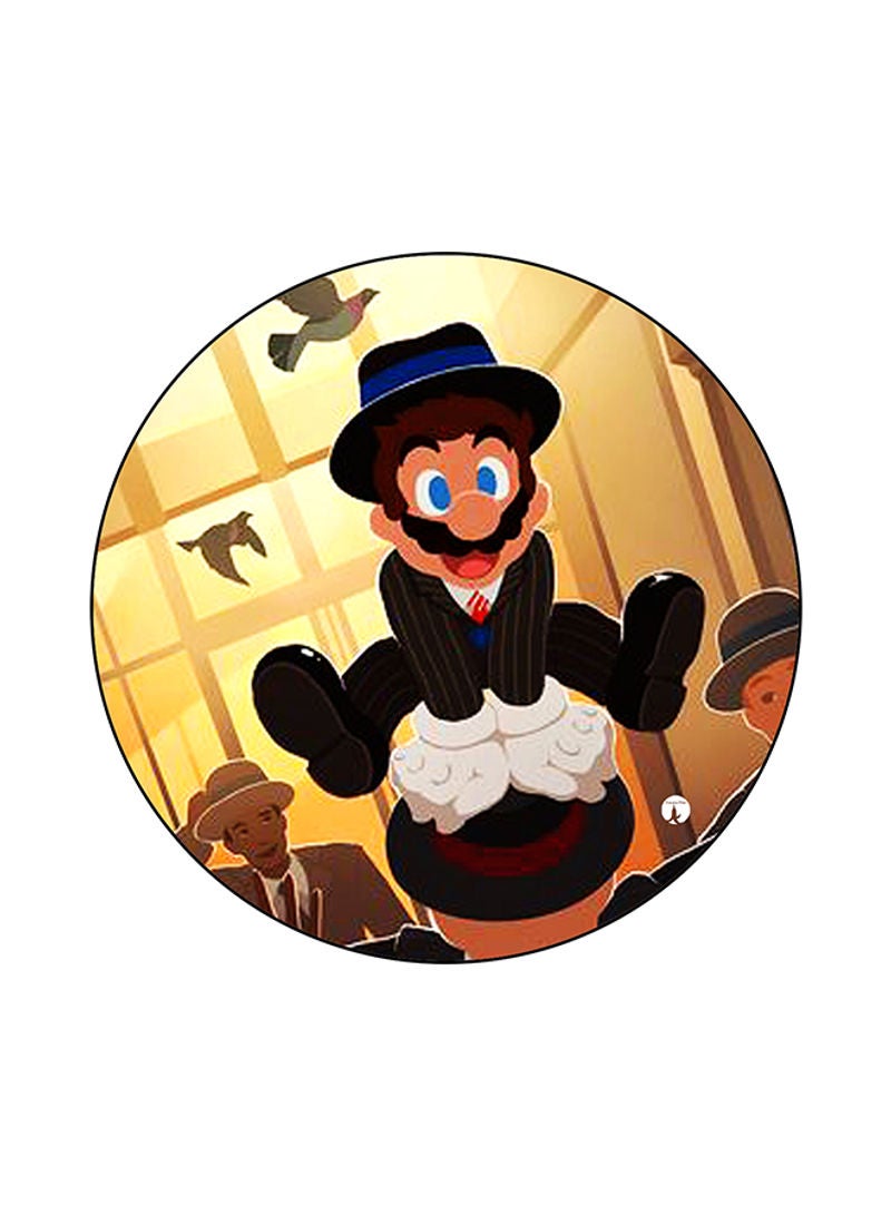 Video Game Super Mario Print Mouse Pad Multicolour