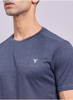 Technosport Melange Round Neck T-Shirt by Styli  - Image 2