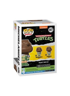 Funko Funko Pop! Tv: Teenage Mutant Ninja Turtles Michelangelo Chocolate Vinyl Figures  - Image 3