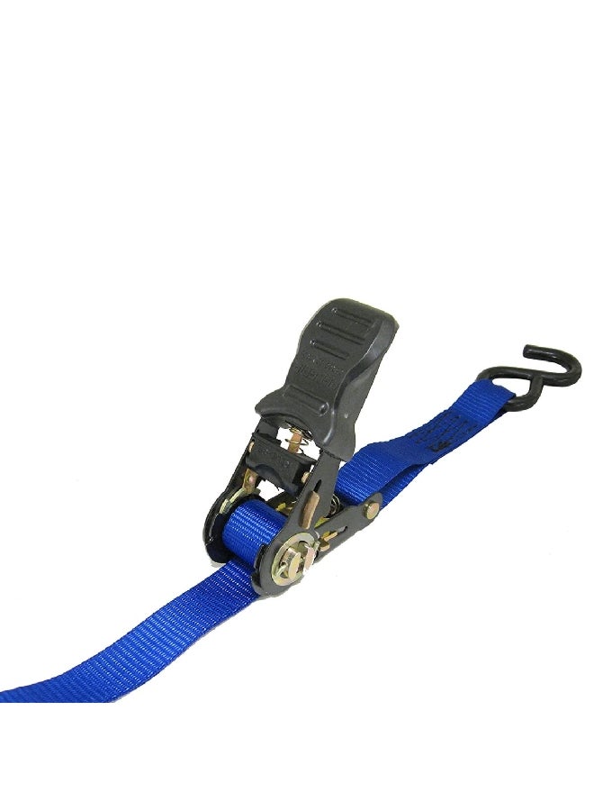 Pro Grip 4-Piece Breaking Strength Webbing Tie Down Ratchet Blue and Black 14 ft 312640 - Image 2