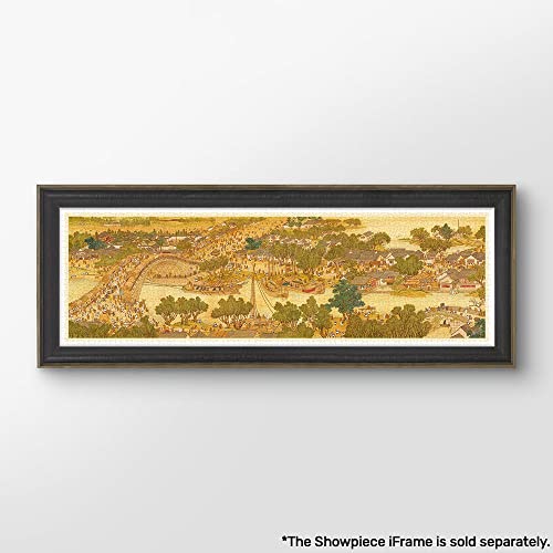 Pintoo Panoramic Jigsaw Puzzles 2000 Piece for Adults Panorama Smart Bears Along The River During The Qingming Festival Beautiful Plastic Puzzle for Home Decor Zero Dust Easy Storage H1906 - Image 5