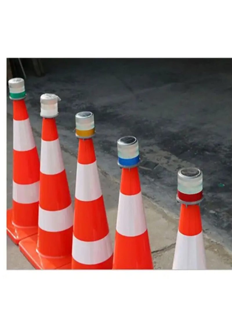Solar Powered Warning Light, Multi-Color Waterproof Suitable for Cones, Work Sites and Emergency 1 Piece - Image 3