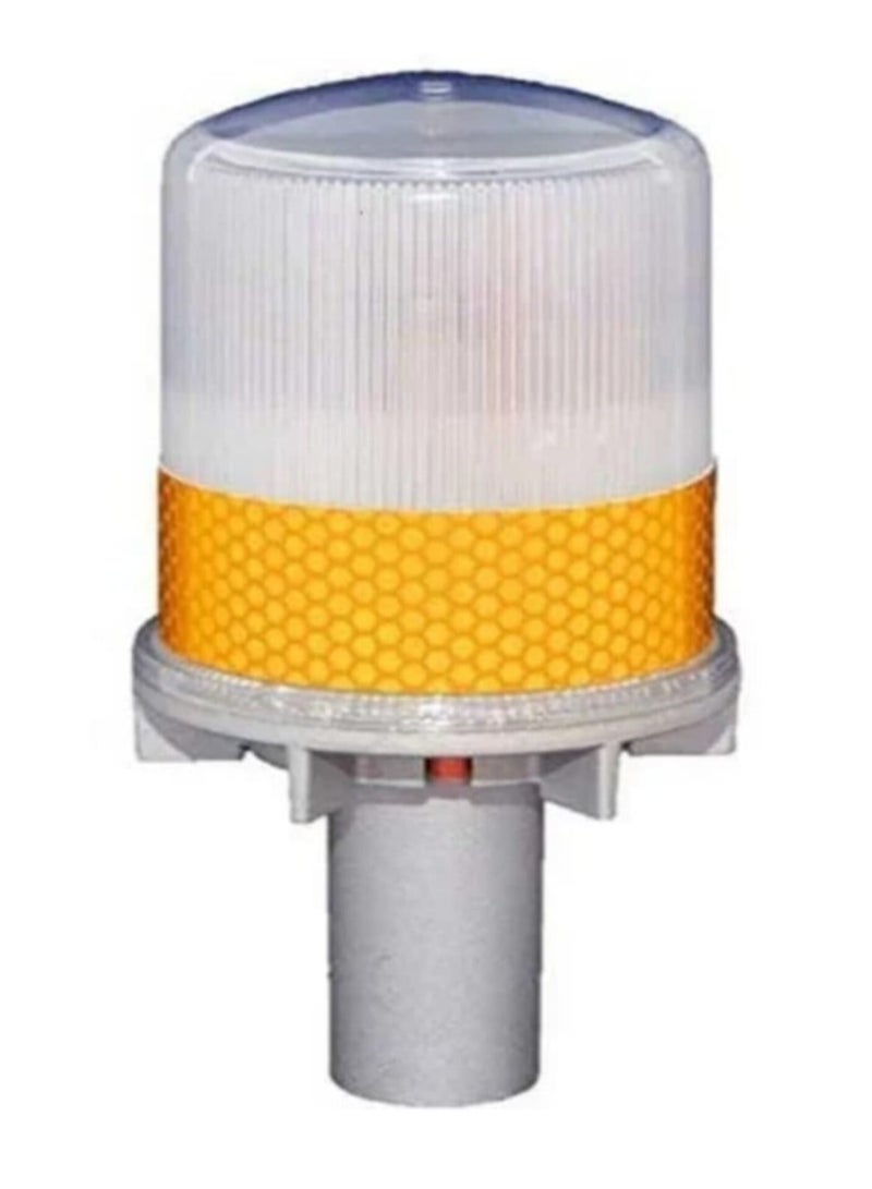 Solar Powered Warning Light, Multi-Color Waterproof Suitable for Cones, Work Sites and Emergency 1 Piece - Image 2