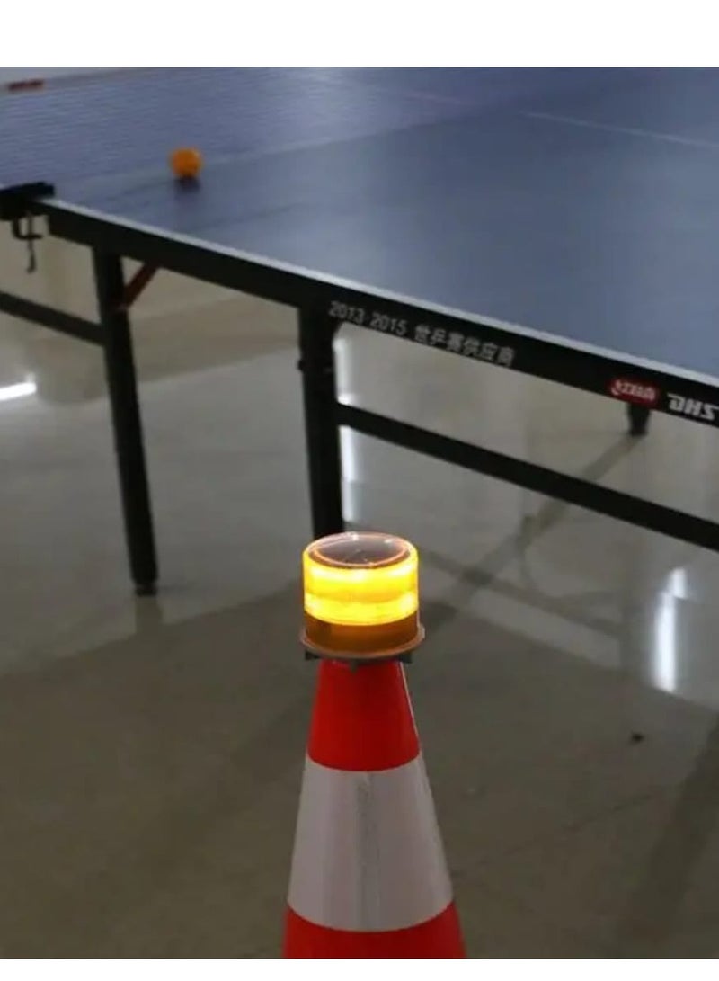 Solar Powered Warning Light, Multi-Color Waterproof Suitable for Cones, Work Sites and Emergency 1 Piece - Image 4