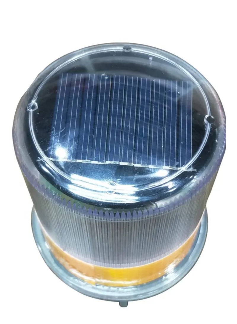 Solar Powered Warning Light, Multi-Color Waterproof Suitable for Cones, Work Sites and Emergency 1 Piece - Image 5