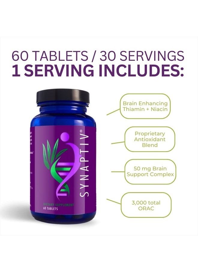 youngevity Synaptiv - 60 Bi-Layered Tablets  - Image 4