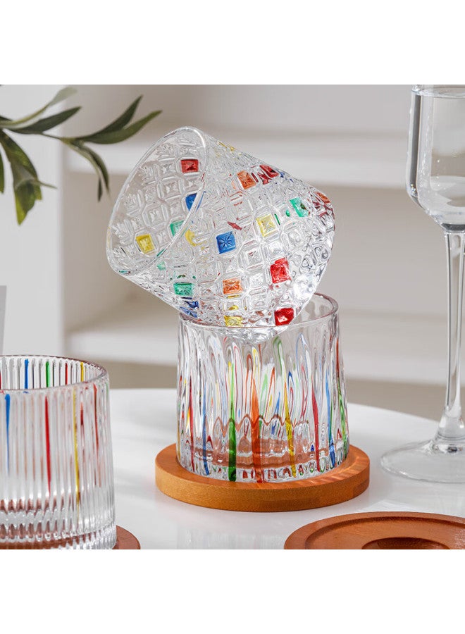 Vidsel Wedding Gift Painted Rotating Glass Cup, Newlywed Gift, Couple's Water Cup, Housewarming Gift, Gift Box - Image 4