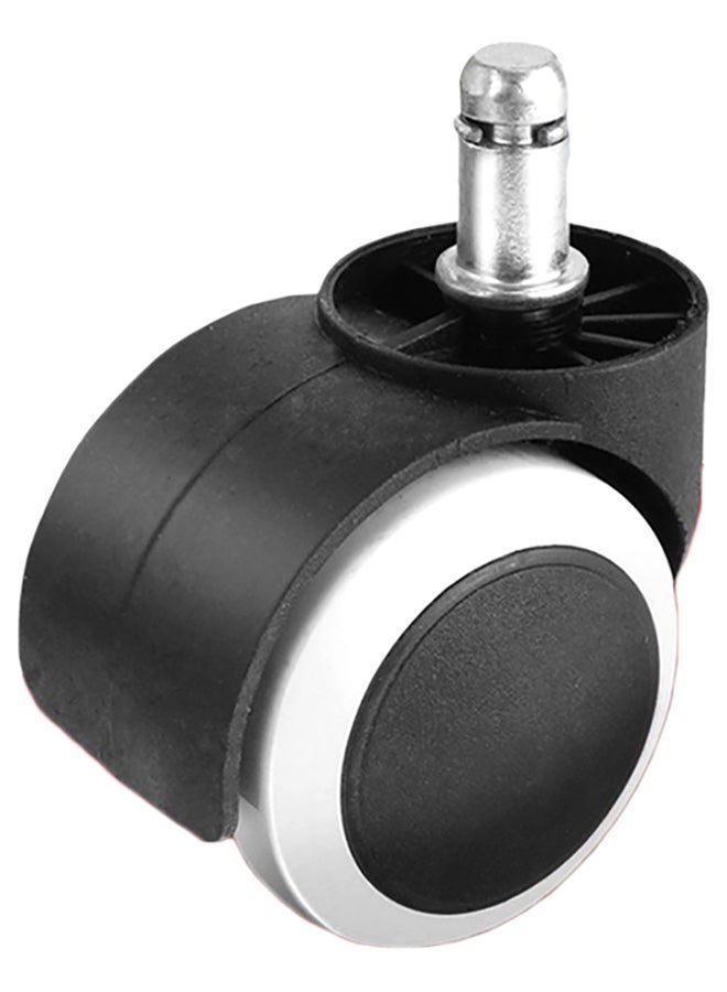 NIBEMINENT Reinforced Furniture Casters Black/Silver 5x2.2x1.1cm - Image 1
