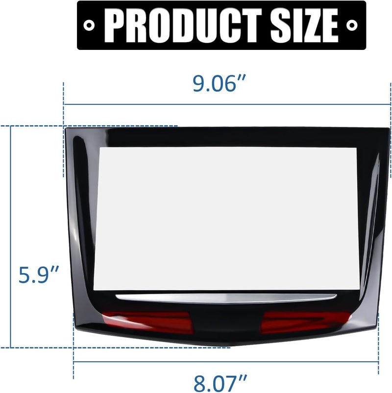 RANSOTO CUE Touch Screen Display Replacement Compatible with 2013 2014 2015 2016 2017 Cadillac ATS Escalade SRX XTS ELR CTS CTS-V with Trim Removal Tool Replace 22980208 23388826 - Image 2
