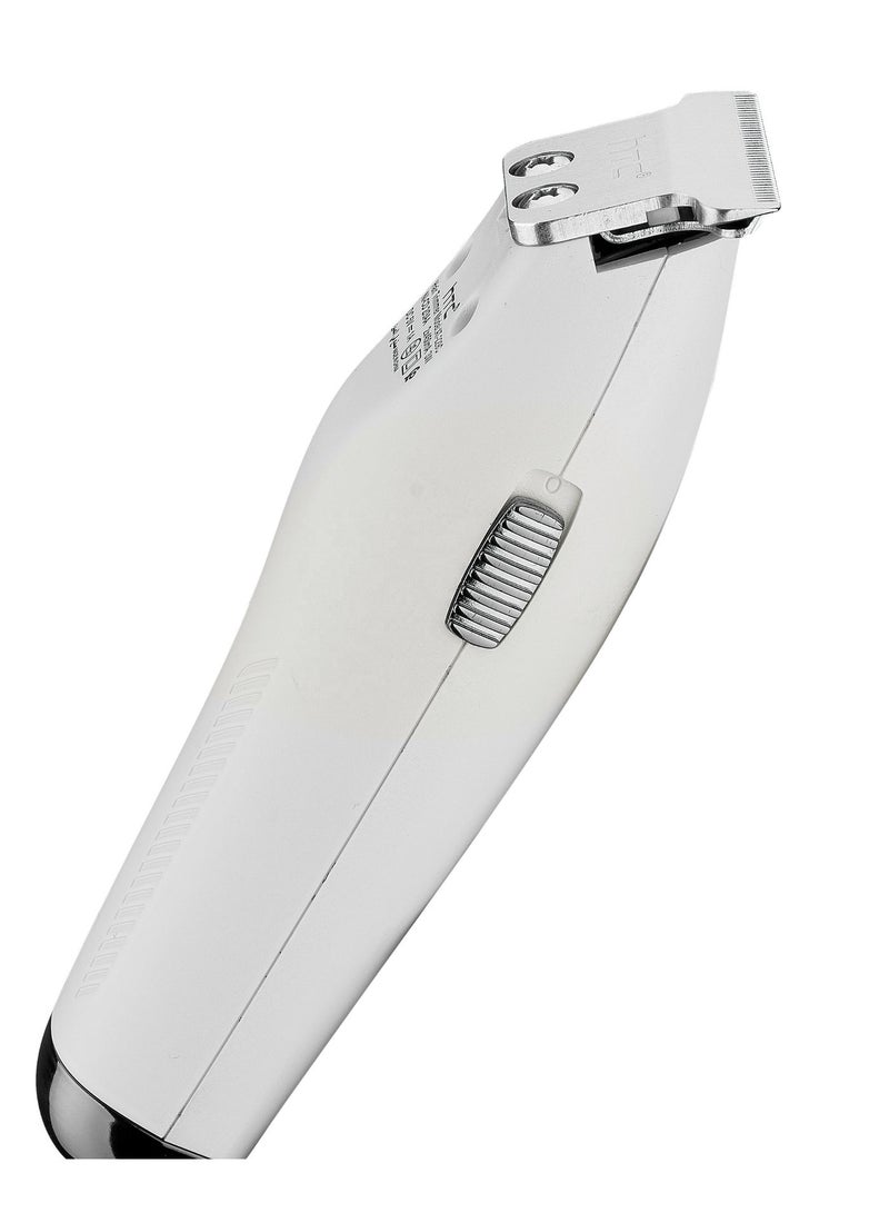 إتش تي سي ماكينة حلاقة وتشذيب الشعر الاحترافية موديل AT-229C ، شفرة T-Blade دقيقة للقص الصفر، بمنفذي شحن USB وType-C للرجال - Image 3