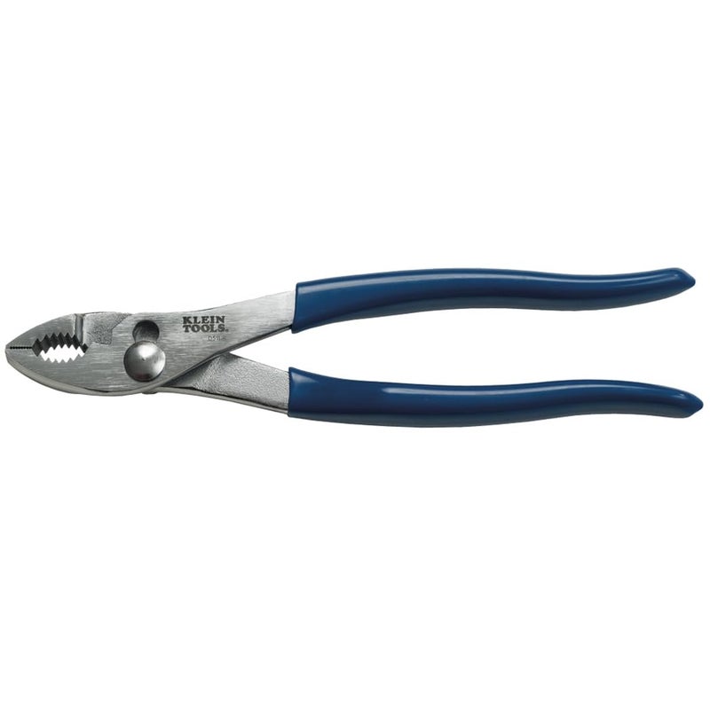 Klein Tools D5118 SlipJoint Pliers with Shear Type Cutting 8Inch