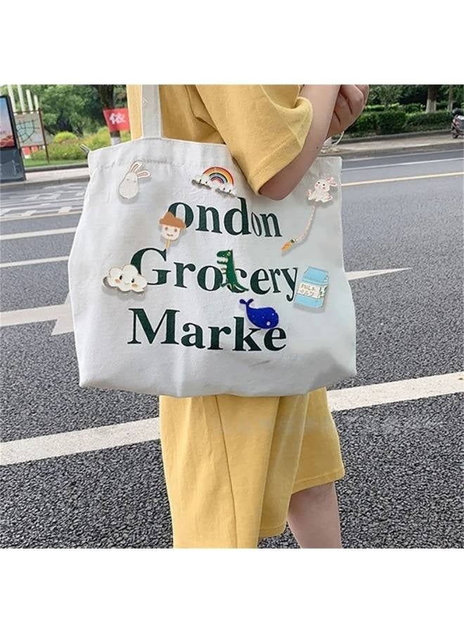 10 Pcs Mixed Enamel Brooches Bulk Set | Decorative Lapel Pins Clothing Accessories Birthday Christmas Holiday Gift for Girls Women, No Duplicates - Image 4