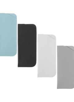 Oasisgalore 4-Pack Soft Multicolor Glasses Cases for Reading and Portable Use  - Image 1