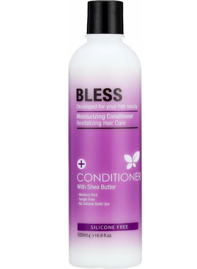 Bless Conditioner With Shea Butter Silicone Free 500ml - Image 1