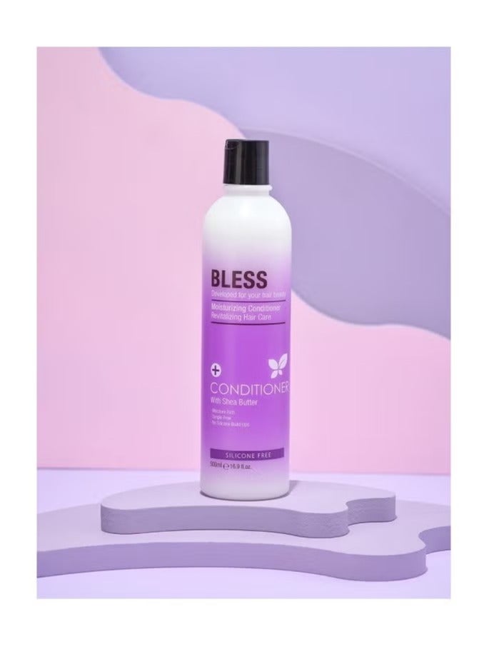 Bless Conditioner With Shea Butter Silicone Free 500ml - Image 2