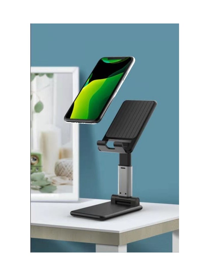 ProOne ProOne PHL1100 Phone Stand - [270° Rotating & Height Adjustable] Cell Phone Holder for Desk - Foldable Stand Compatible with Devices Up to 9.7" - Fits iPhone 15 Pro Max, Galaxy S24 Ultra & More  - Image 1