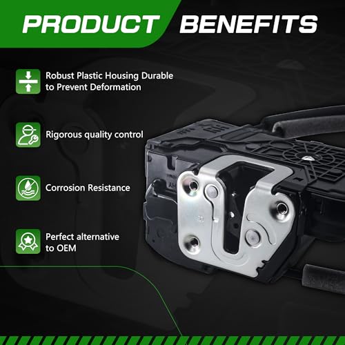 TCFWED Door Lock Latch Actuator Compatible with Kia Sportage 2017-2022,Front Passenger Side,Replace # 81320-D9010 81320D9010 - Image 4