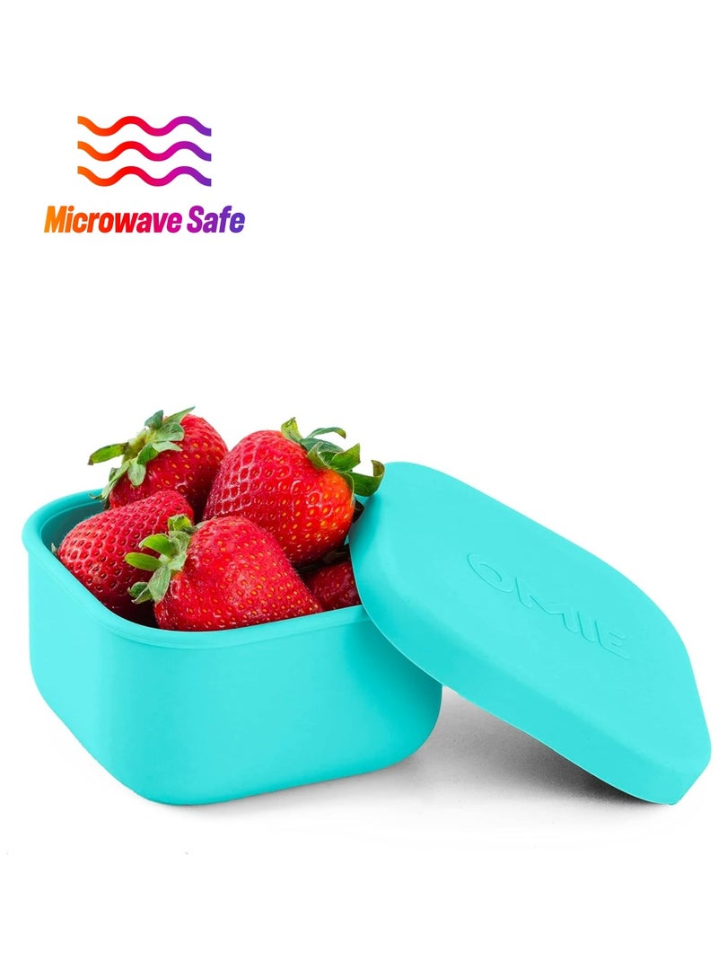 أومي Snack Container-Teal - Image 1