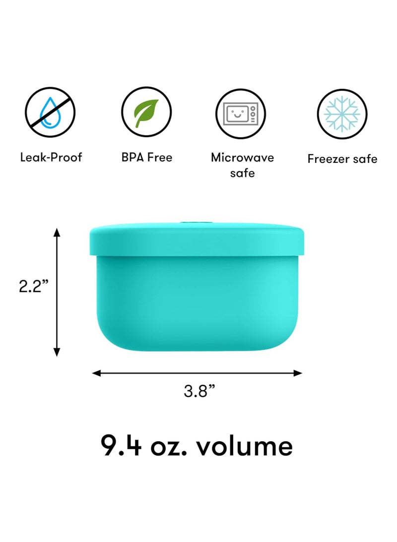 أومي Snack Container-Teal - Image 5