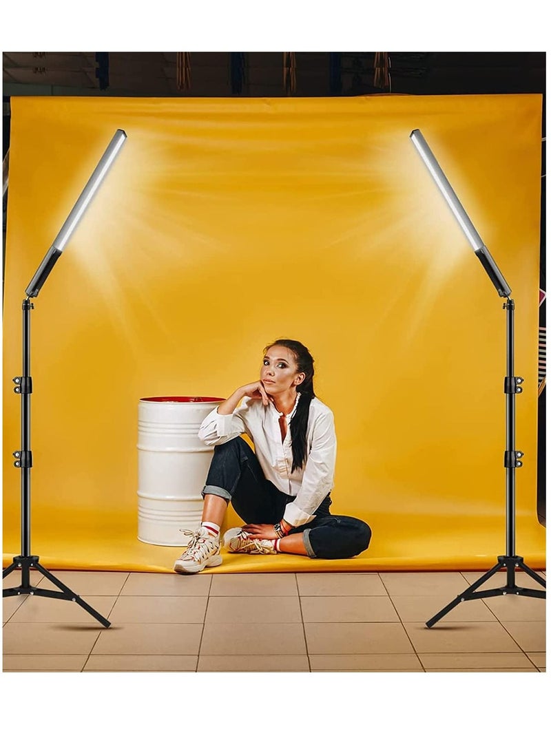 Jmary FM 128 RGB RGB Led Light Waterproof Lighting Bar With OLED Display Indicator - Image 5