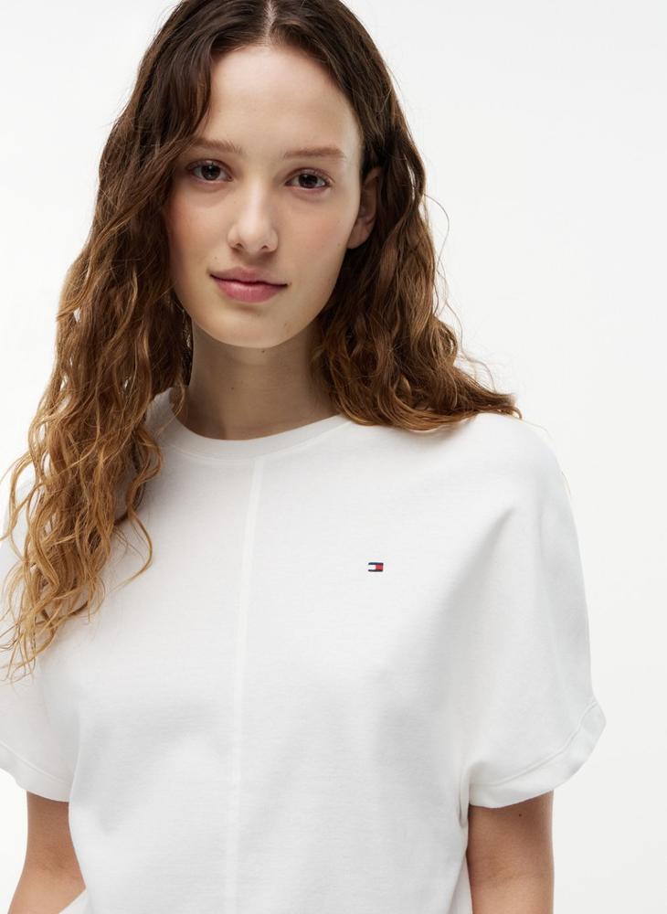 TOMMY HILFIGER Batwing Sleeve Crew Neck T-Shirt - Image 3