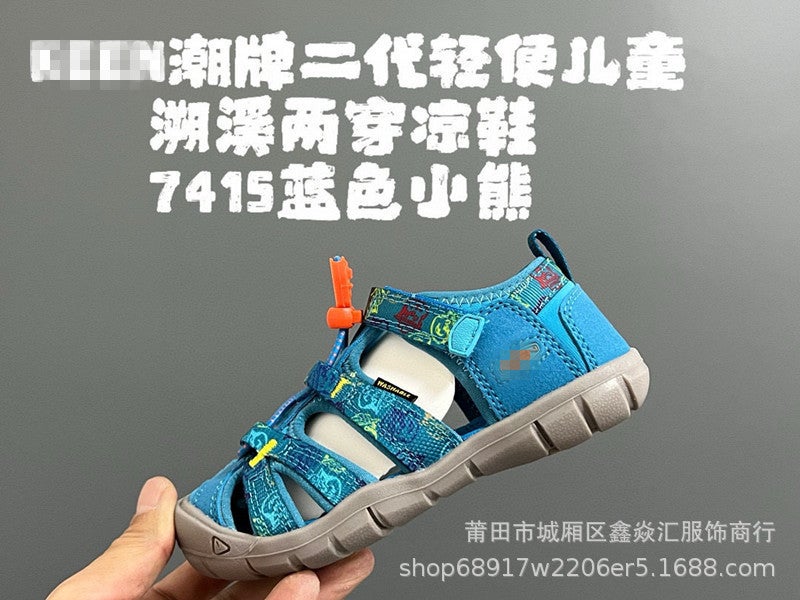 Putian Summer Cohen Children'S Sandals Second Generation New Style Boys And Girls Lightweight Stream Tracing Children'S Shoes Korean Version Trendy Brand Small Medium Large - Image 1