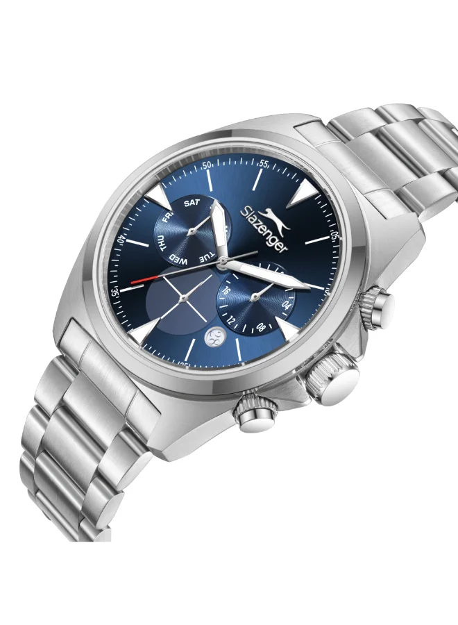 Slazenger  Men's Metal Multifunction Watch SL.9.2527.2.03 - 41 mm for Men | Best Price UAE